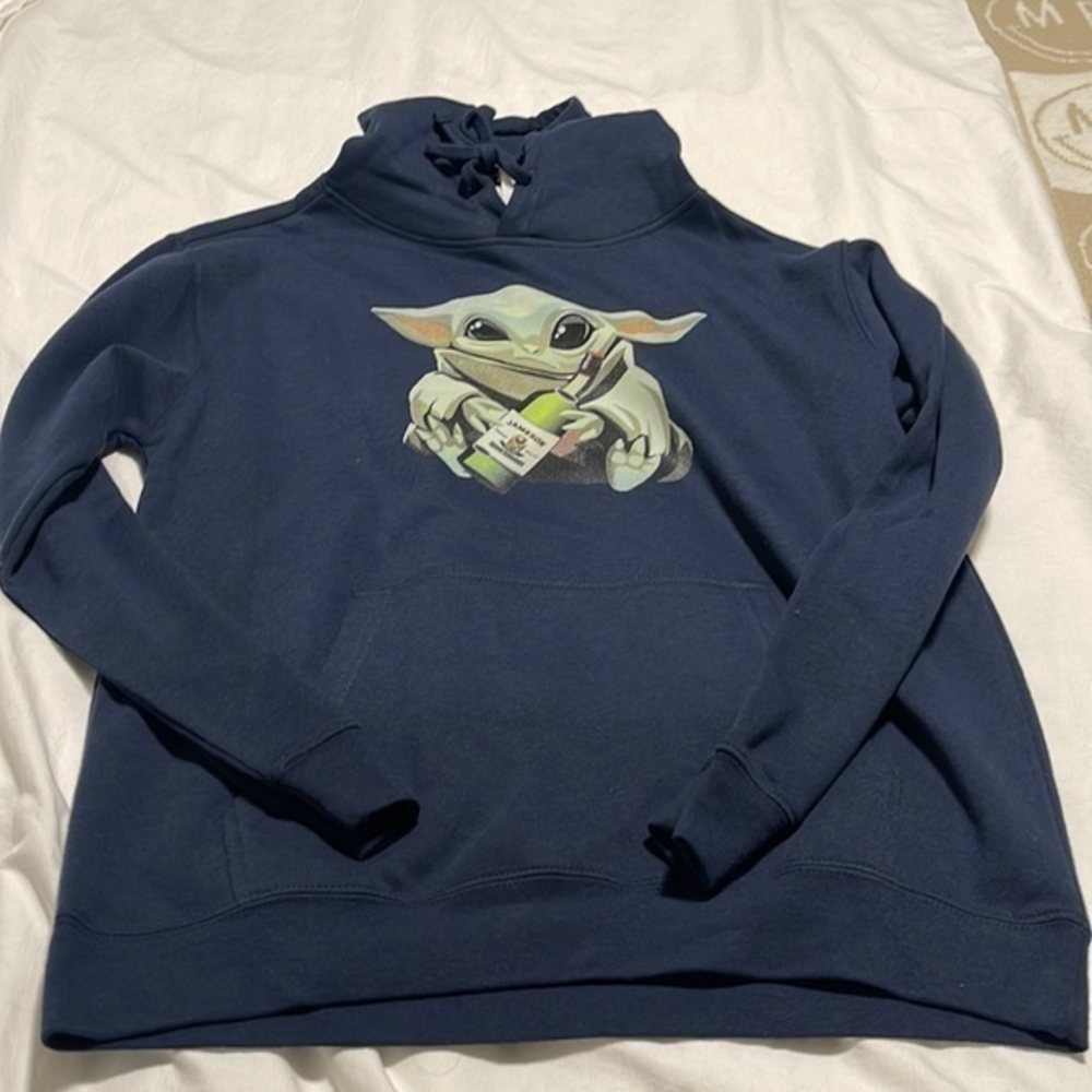 Baby‎ yoda sweater with Jameson